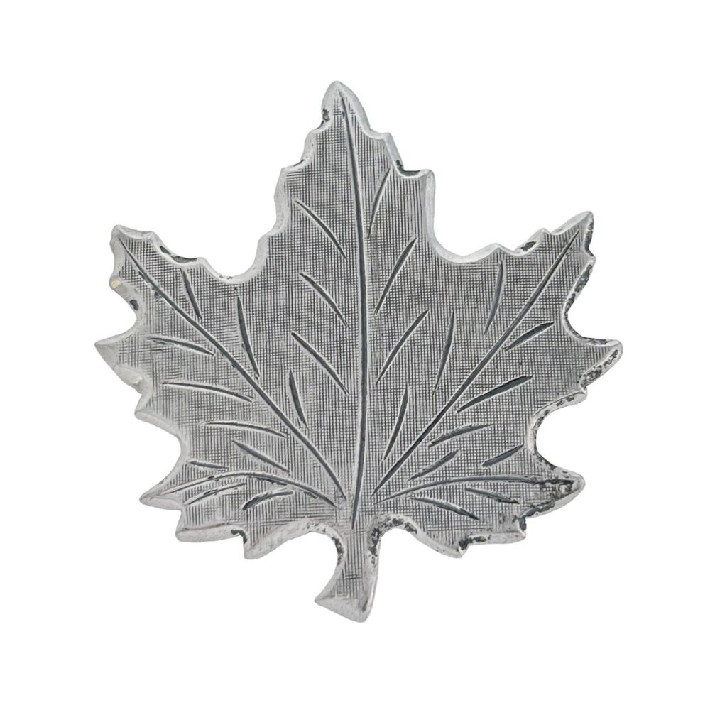 Vintage Beau Sterling Silver 925 Maple Leaf Brooch